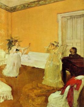Edgar Degas : Rehearsal II